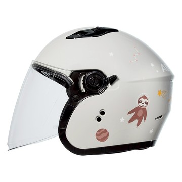 SOL 安全帽 SO12 SO-12 夢想家 奶蓋/棕 半罩 內藏墨鏡 齒排扣 雙層鏡 輕量化 加長鏡片 小尺寸