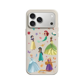 iPhone 17 Pro Max SolidX 貝殼灰 - 迪士尼-公主系列 Disney Princess - 迪士尼公主 - 貼紙風格