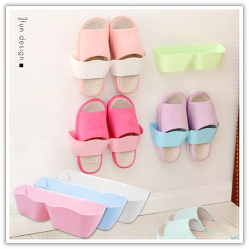 黏貼壁式鞋架 掛壁式鞋架 分隔立體鞋架 鞋子收納盒 垂直收納架 贈品禮品