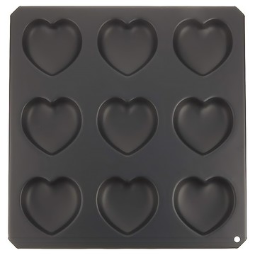Cakeland 愛心型不沾蛋糕模 易清洗 導熱均勻 烘焙愛心蛋糕  黑色  1個