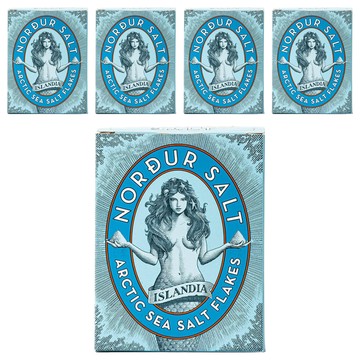 NORDUR 冰島女神 海鹽 原味  250g  5盒