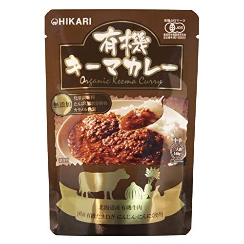 光食品 有機キーマカレー中辛 140g×2袋