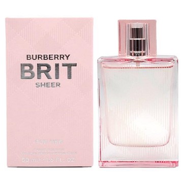 BURBERRY BRIT sheer 粉紅風格女性淡香水 50ml