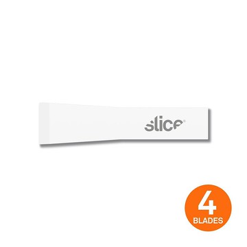 【Slice】陶瓷筆刀替刃 -寬鑿刀型 -4入組
