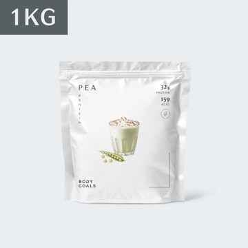 Bodygoals全素豌豆蛋白飲PRO 1kg-無糖