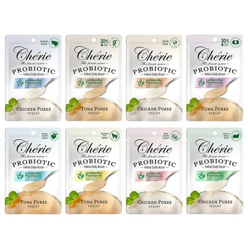 【蝦皮直營】Cherie 法麗 乳酸菌主食貓餐包 40g 貓濕糧 貓主食 貓糧 貓罐頭 貓食品 主食罐 貓咪餐包
