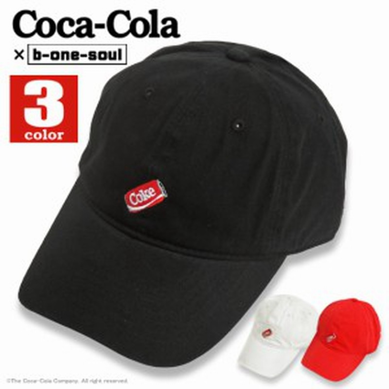 コカ コーラ キャップ Coca Cola ローキャップ B One Soul コラボ Coke缶 イラスト刺繍 Cap 053 通販 Lineポイント最大1 0 Get Lineショッピング