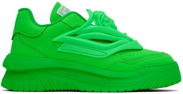 Versace 绿色 Odissea 运动鞋