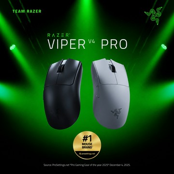 Razer Viper V4 PRO 毒蝰超輕量無線電競滑鼠