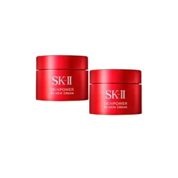 SK-II 肌源賦能煥顏活膚霜-輕盈版 15g x 2入組(航空版)