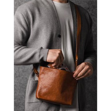 kikani真皮相機包微單復古便捷挎包數碼相機包單肩斜挎包相機背包