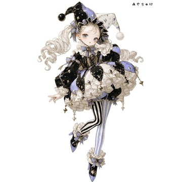 【6 月新品】07-133-0169 人物貼紙 馬戲團風格
