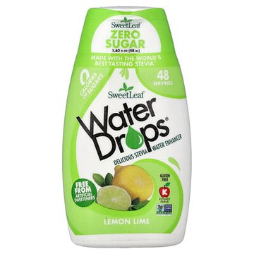 SweetLeaf Stevia, Water Drops，美味甜葉菊水加強劑，檸檬酸橙味，1.62 液量盎司（48 毫升）
