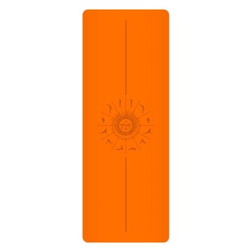 5mm【拜日神像版】PU天然橡膠瑜伽墊定-制代發