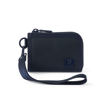 【PORTER INTERNATIONAL】自信經典 NEW HEAT系列 零錢包(深藍色)