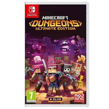 【AS電玩】NS Switch 麥塊 我的世界 地下城 終極版 Minecraft Dungeons 中文版