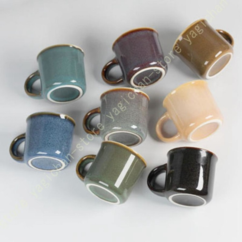 コーヒーカップ ペア 小さい 陶器 電子レンジ対応 ベージュ コーヒーカップ ペア 小さい 陶器 電子レンジ対応 ベージュ