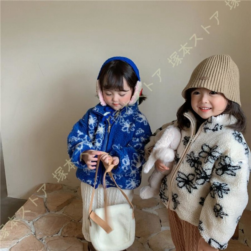 子供服 ボアコート ボアジャケット キッズ アウター 女の子