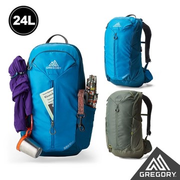 Gregory 官方旗艦 24L ZULU LT 多功能 背包 登山包 地平線藍 牧草綠 透氣背板 水袋包 透氣肩背帶 臀帶