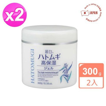 日本熊野麗白保濕凝膠300g x2瓶