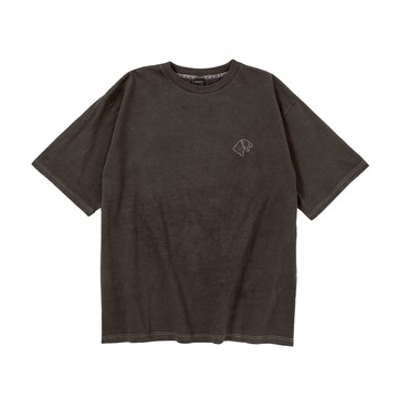 日本POLER PRM PIGMENT SOUVENIR TEE 復刻洗染紀念T恤 / 黑 - L