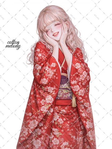 原創貼紙 no.8069 人物貼紙 原創貼紙 人物貼紙 女孩貼紙 原創人物貼紙