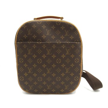 【二手名牌BRAND OFF】LOUIS VUITTON LV 路易威登 棕色 原花 帆布 Sac a Dos Packall 肩背包 M51132