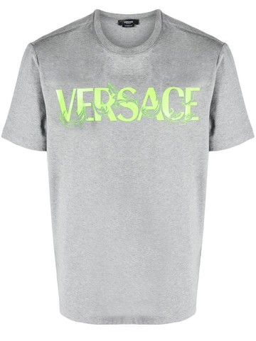 Versace `Versace Fluo` Print T-Shirt