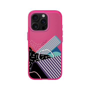 iPhone 16 Pro Clear 粉漾桃 - Curious 80’s  好奇八O - 一波接一波