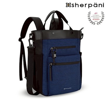 Sherpani 防盜多功能托特包 Soleil AT 18L｜靛藍Indigo