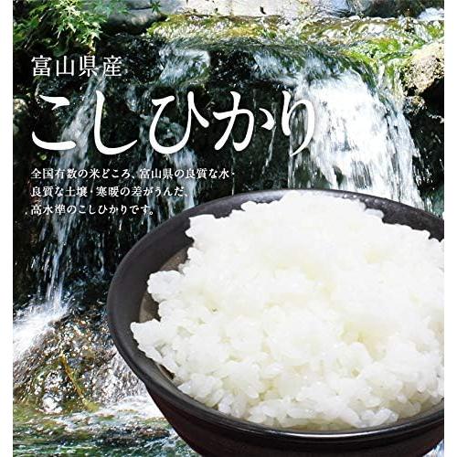 富山県産 こしひかり  5kg 令和4年産 おくさま印 心に響くブランド米