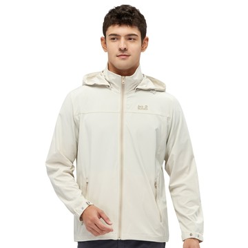 Jack Wolfskin 男 可拆帽彈性吸排遮陽外套 防曬UPF50+『米卡』