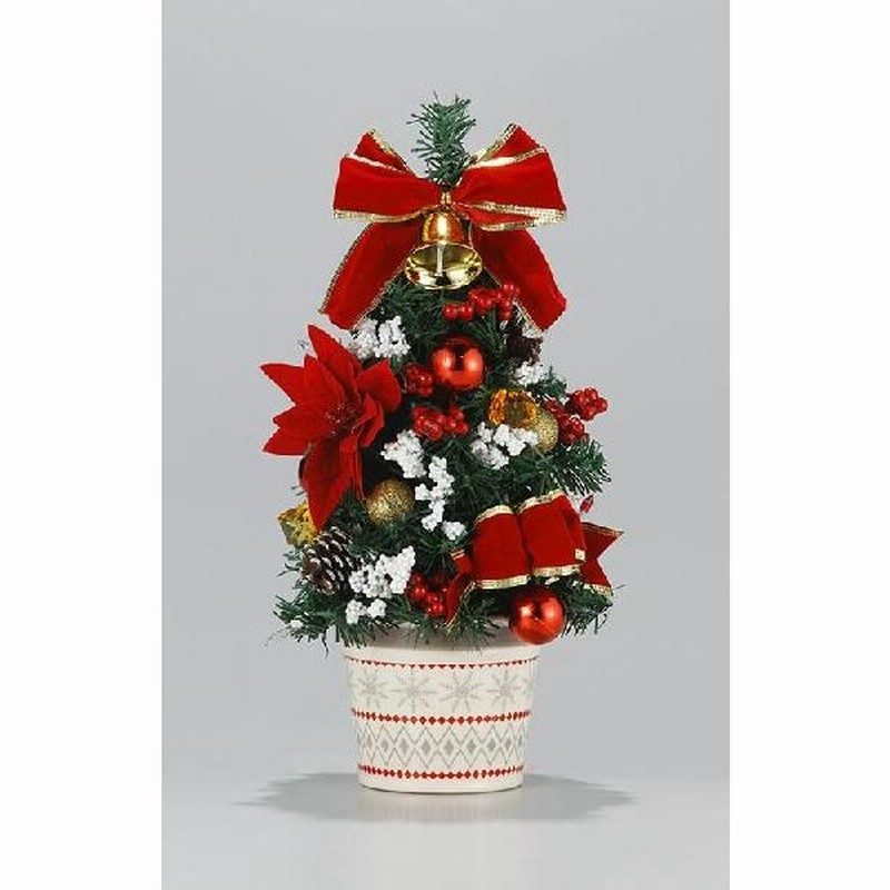 店舗 イベント用品 クリスマス ツリー リース 43cmクリスマスツリーポット ポインセチア 通販 Lineポイント最大0 5 Get Lineショッピング
