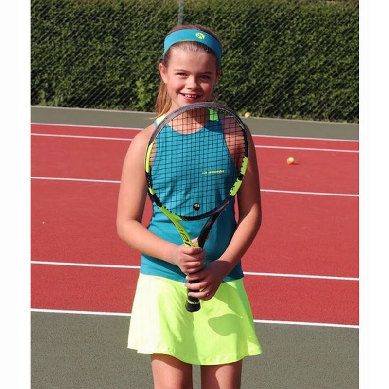 テニスウェア ジュニア 女の子用 2点セット ワンピース アンダースコート Girls Tennis Dress Racerback Verity 通販 Lineポイント最大0 5 Get Lineショッピング