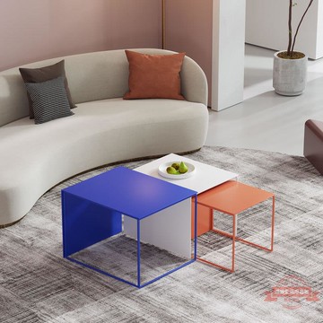 北歐客廳茶幾ins簡約現代邊幾沙發角幾網紅小桌子邊柜邊桌小戶型