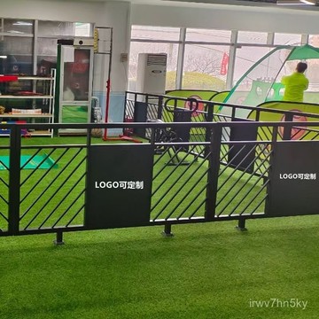🚚可開統編 客製尺寸 健身房護欄私敎區鐵藝圍欄拳擊健身房圍欄過道半截鏤空矮隔斷裝飾