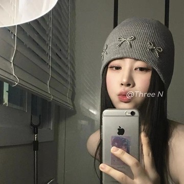 【博主同款】針織毛線帽 立體珍珠針織帽 秋冬保暖百搭冷帽 女時尚潮帽子 顯臉小 秋冬帽子 冷帽 堆堆帽 包頭帽 時尚穿搭