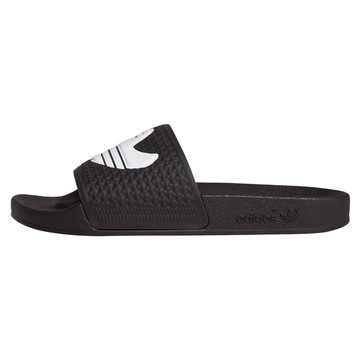 adidas 愛迪達 男女款 SHMOOFOIL SLIDE 運動拖鞋 FY6849  黑色 + 白色  27.5cm