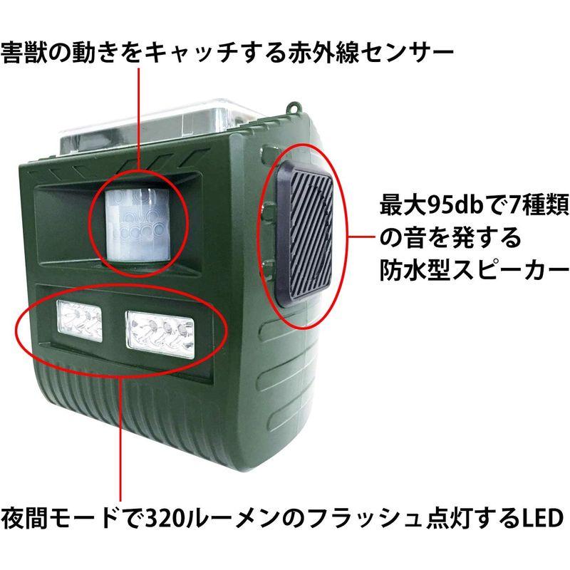 富士倉 害獣撃退装置 通せんぼくん FJK-192