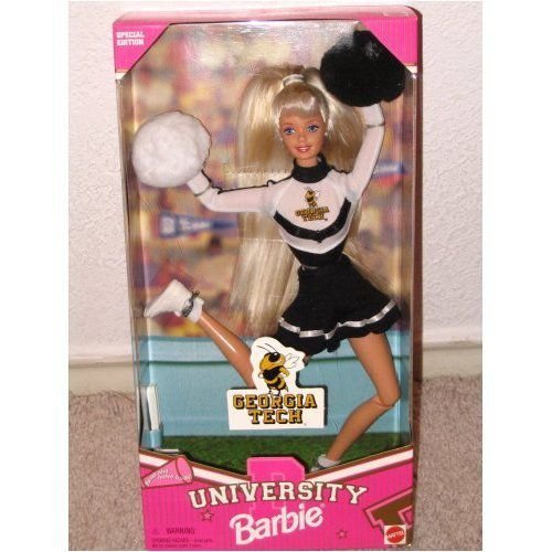 Georgia Tech University Cheerleader Barbie バービー 人形 ドール