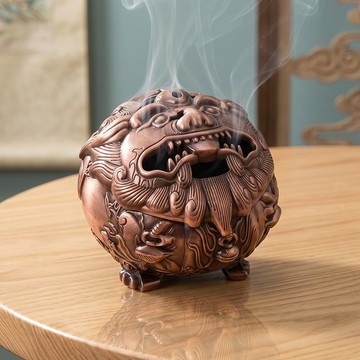 滿財招財銅香爐