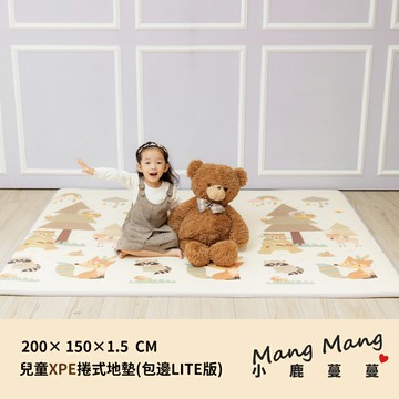 【Mang Mang小鹿蔓蔓】兒童XPE捲式地墊(包邊Lite版)-繽紛童話