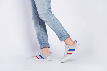 寶特瓶製  Opale休閒系列  法國藍  法國國旗概念   男生款