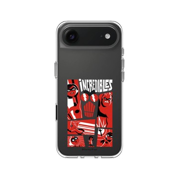 iPhone Air Clear Case（相機按鈕） 透明 - 迪士尼-皮克斯 PIXAR - 超人特攻隊出動