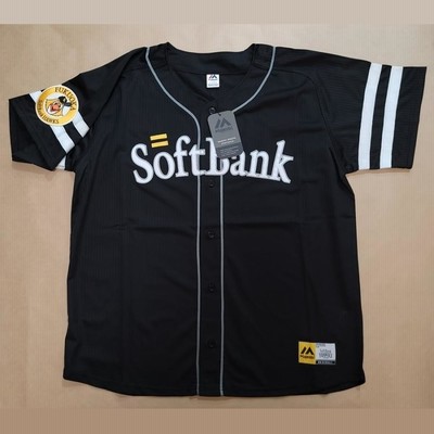 Majestic SoftBank HAWKS ジャケット 黒 Amazon.co.jp: ソフトバンクホークス グランドコート