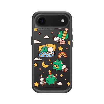 iPhone Air Mod NX -邊框背蓋組合 (相機按鈕) 黑 - Niniwanted - Best Friends