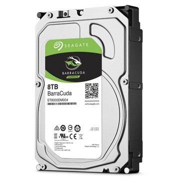 Seagate 【BarraCuda】(ST8000DM004) 8TB/5400轉/256MB/3.5吋/3Y