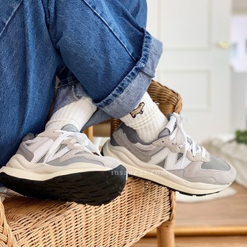 NEW BALANCE 5740 元祖灰 陰陽 結構 拼接 深灰 全新正品 M5740TA
