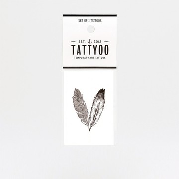 FEATHERS 刺青紋身貼紙 | TATTYOO