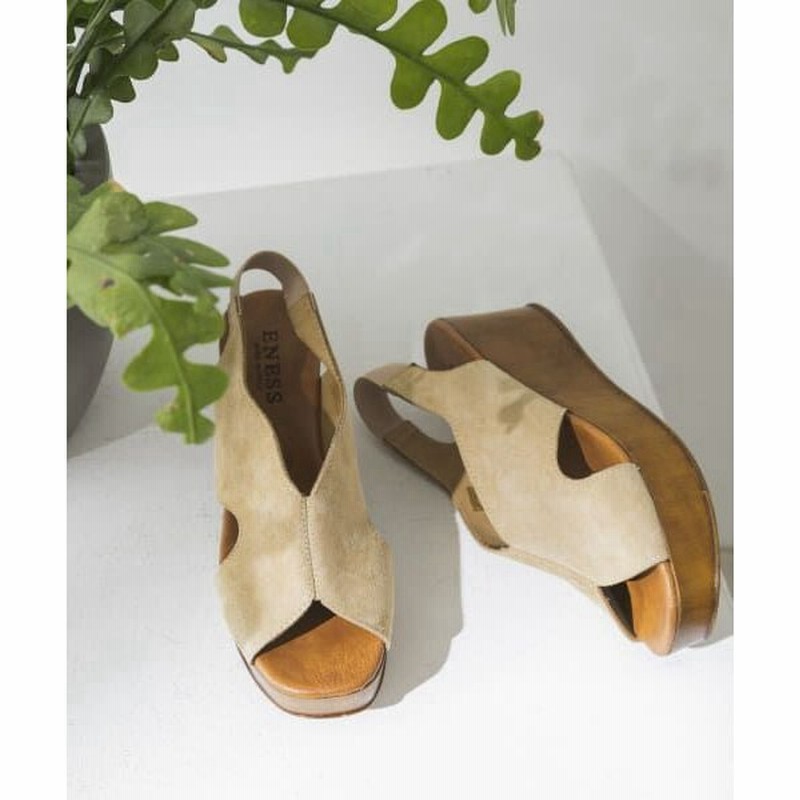 Urban Research アーバンリサーチ Eness 別注スエードサボサンダル 通販 Lineポイント最大0 5 Get Lineショッピング